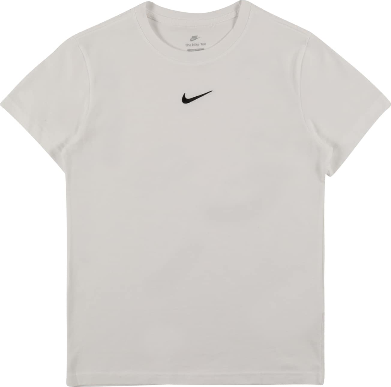 Nike Sportswear Tričko černá / bílá