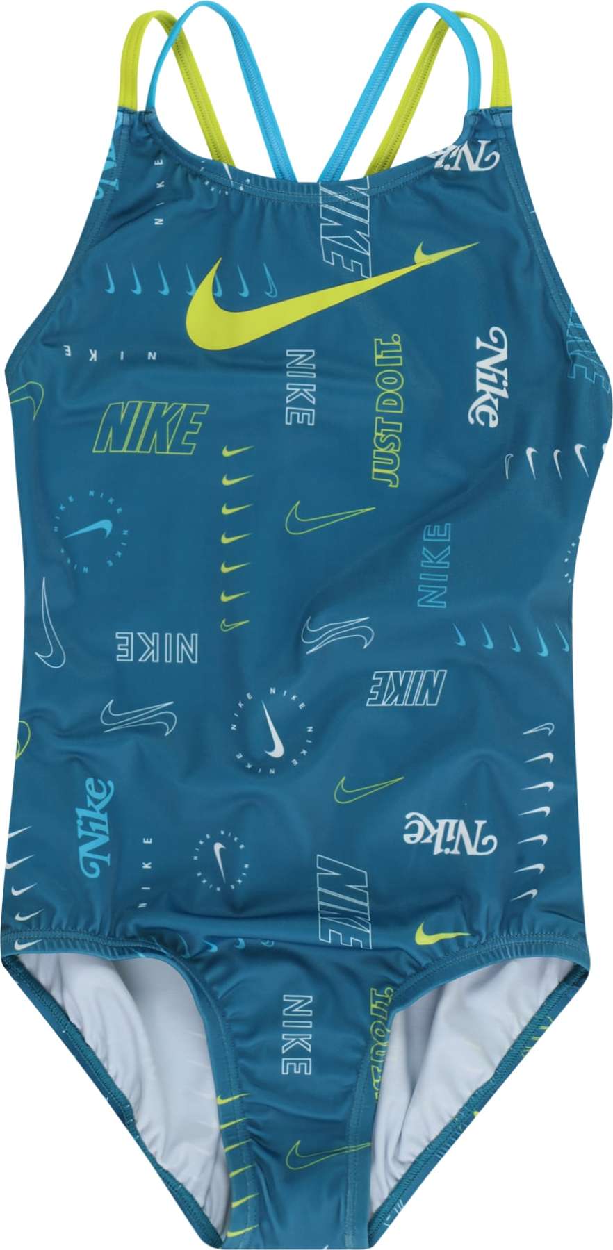 Nike Swim Sportovní plavky modrá / rákos / bílá