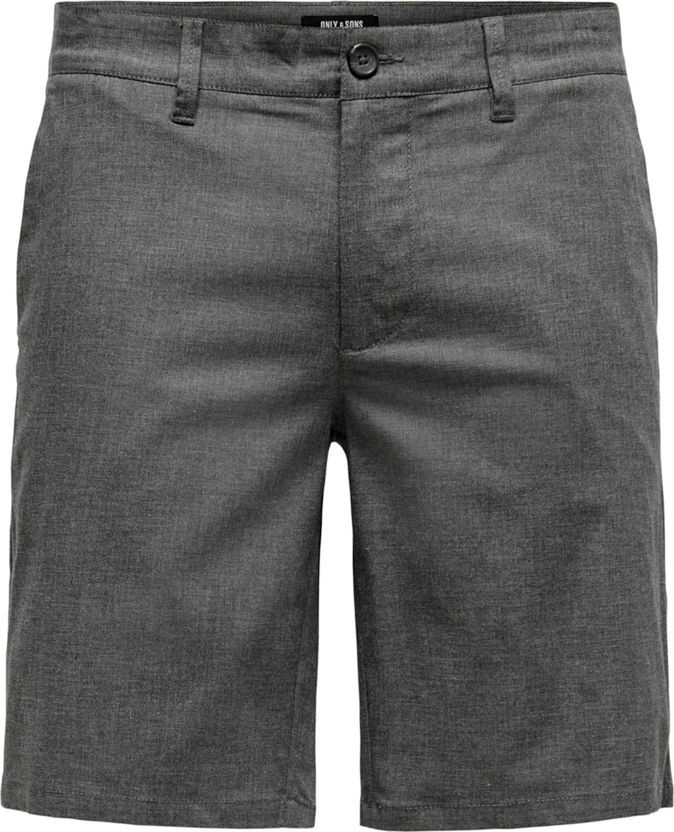 Only & Sons Chino kalhoty 'MARK' tmavě šedá