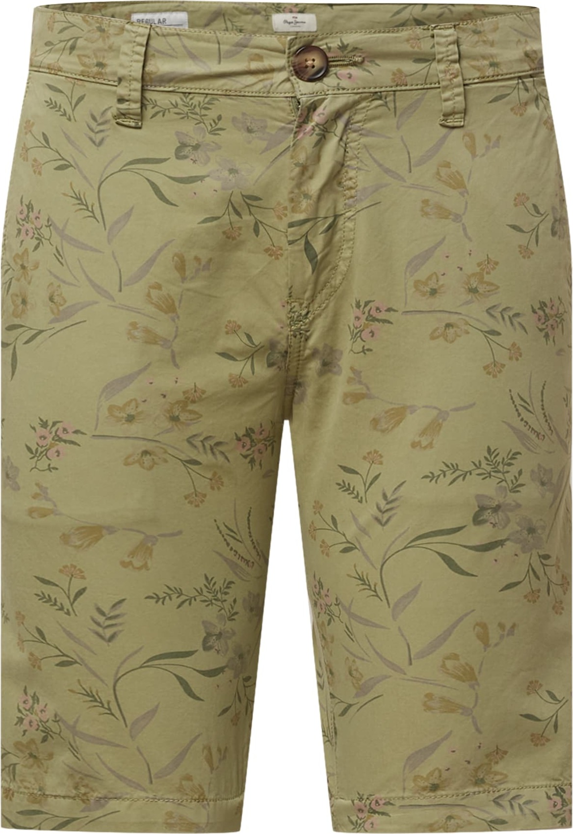 Pepe Jeans Chino kalhoty 'MC QUEEN' zelená / khaki / světle zelená / šeříková