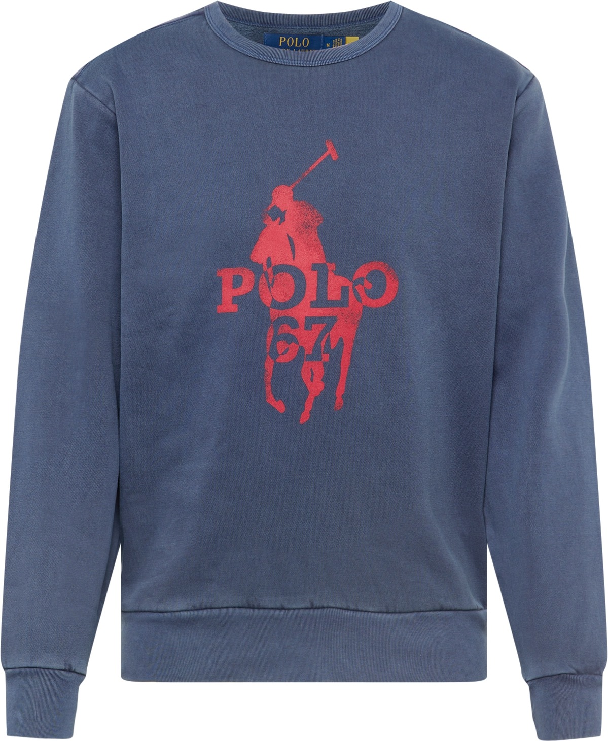 Polo Ralph Lauren Mikina modrá / červená