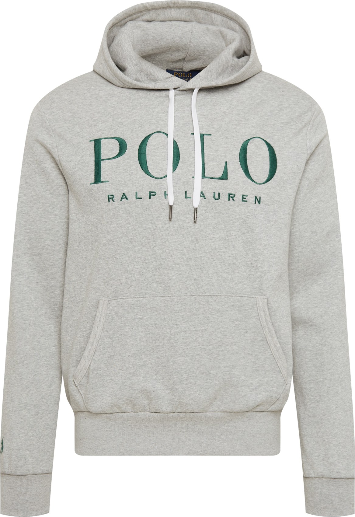 Polo Ralph Lauren Mikina šedý melír / jedle / bílá