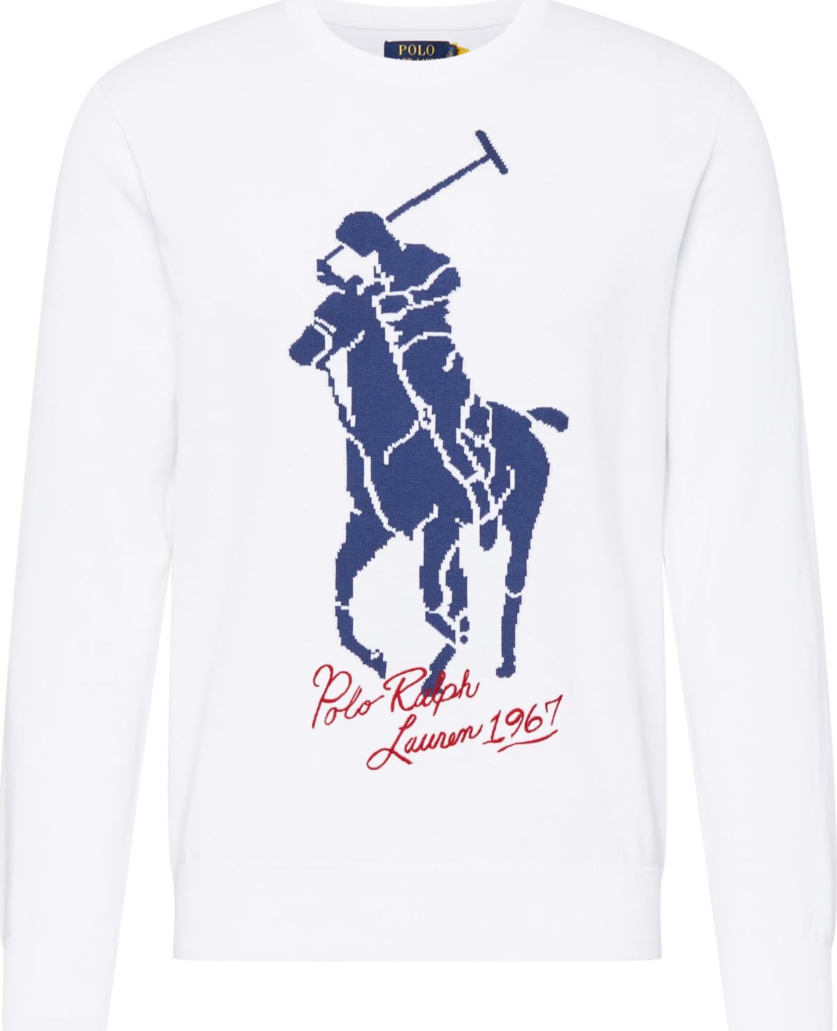 Polo Ralph Lauren Svetr tmavě modrá / červená / bílá