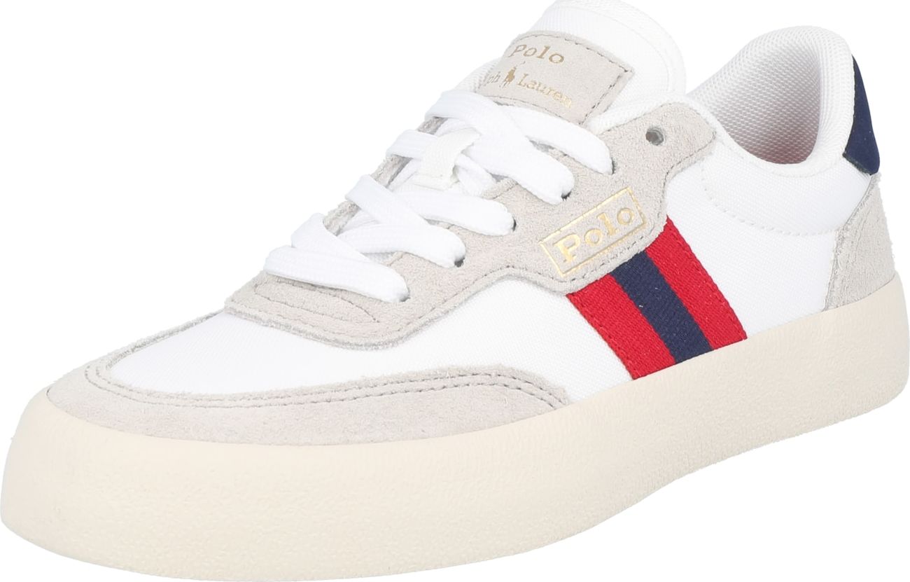 Polo Ralph Lauren Tenisky námořnická modř / červená / bílá