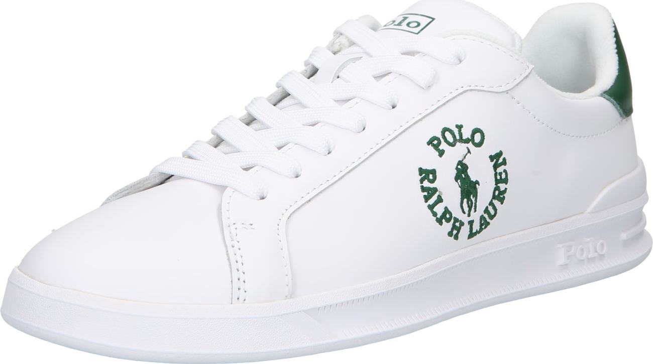 Polo Ralph Lauren Tenisky zelená / bílá