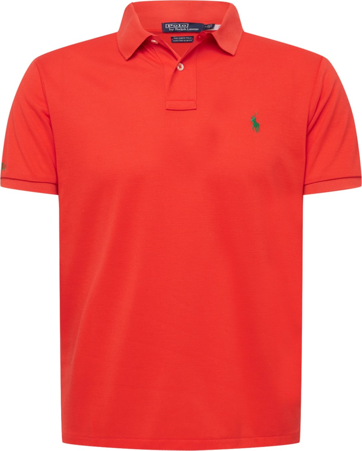 Polo Ralph Lauren Tričko trávově zelená / červená