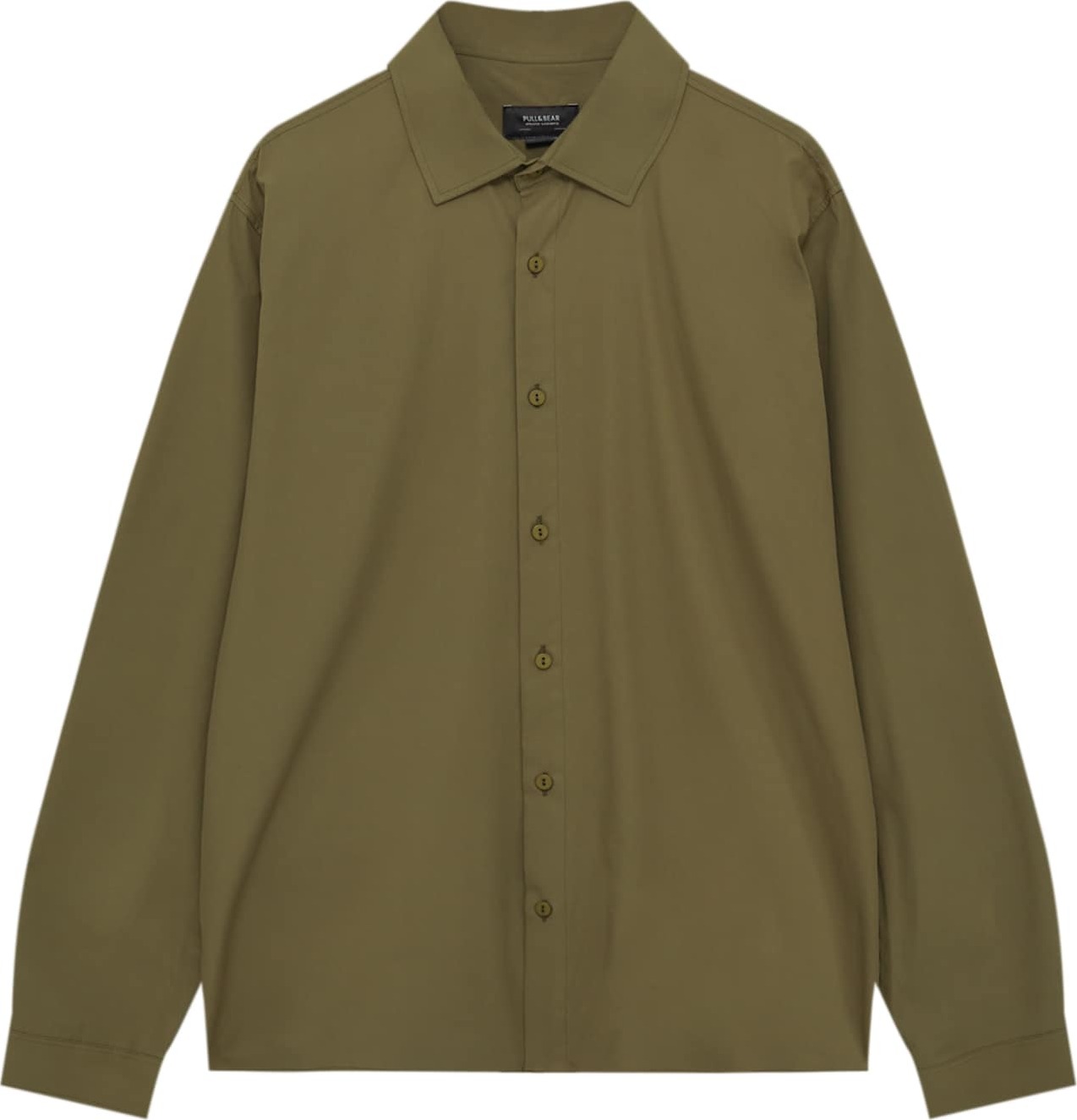 Pull&Bear Košile khaki