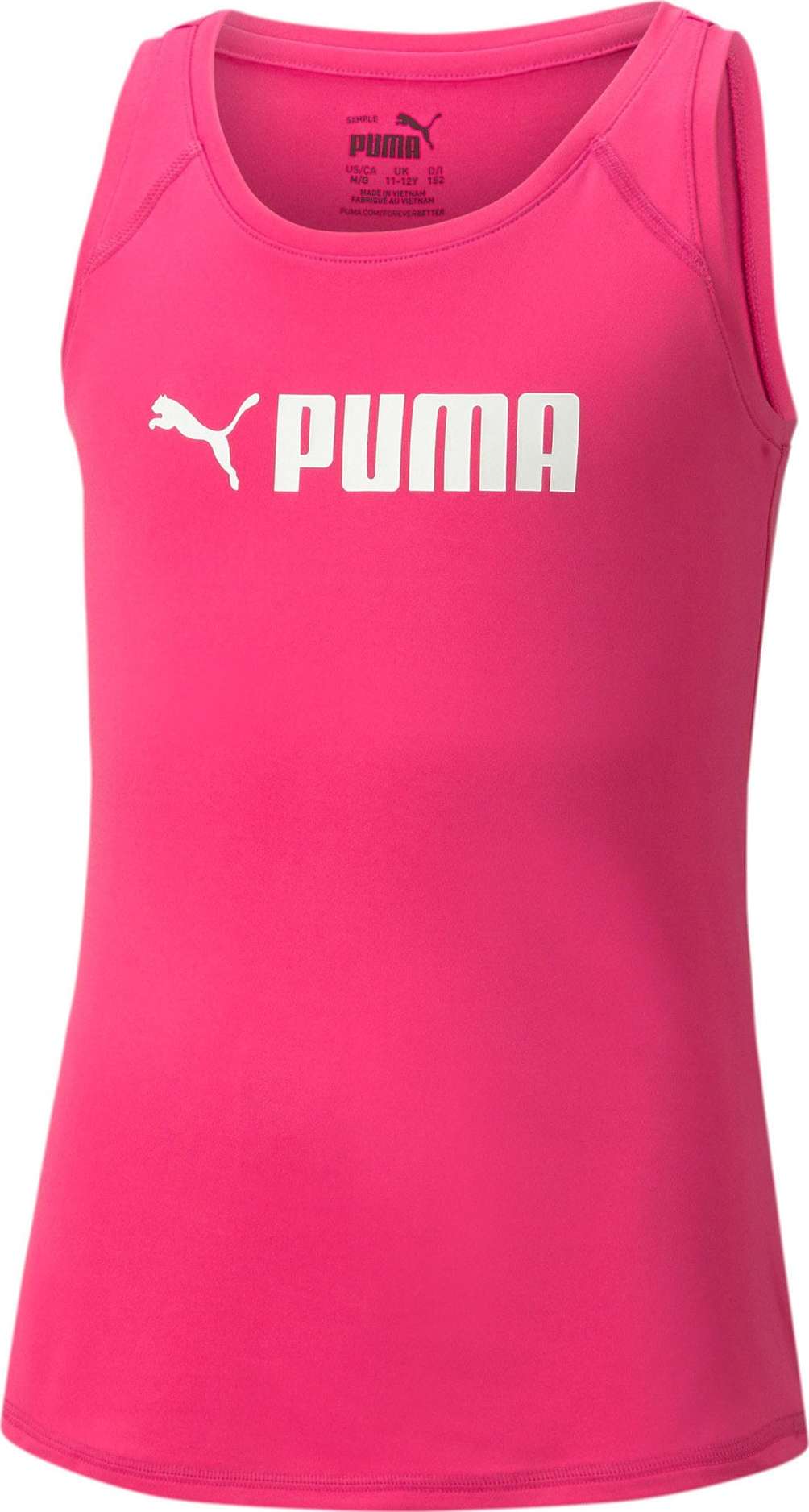 PUMA Funkční tričko pink / bílá