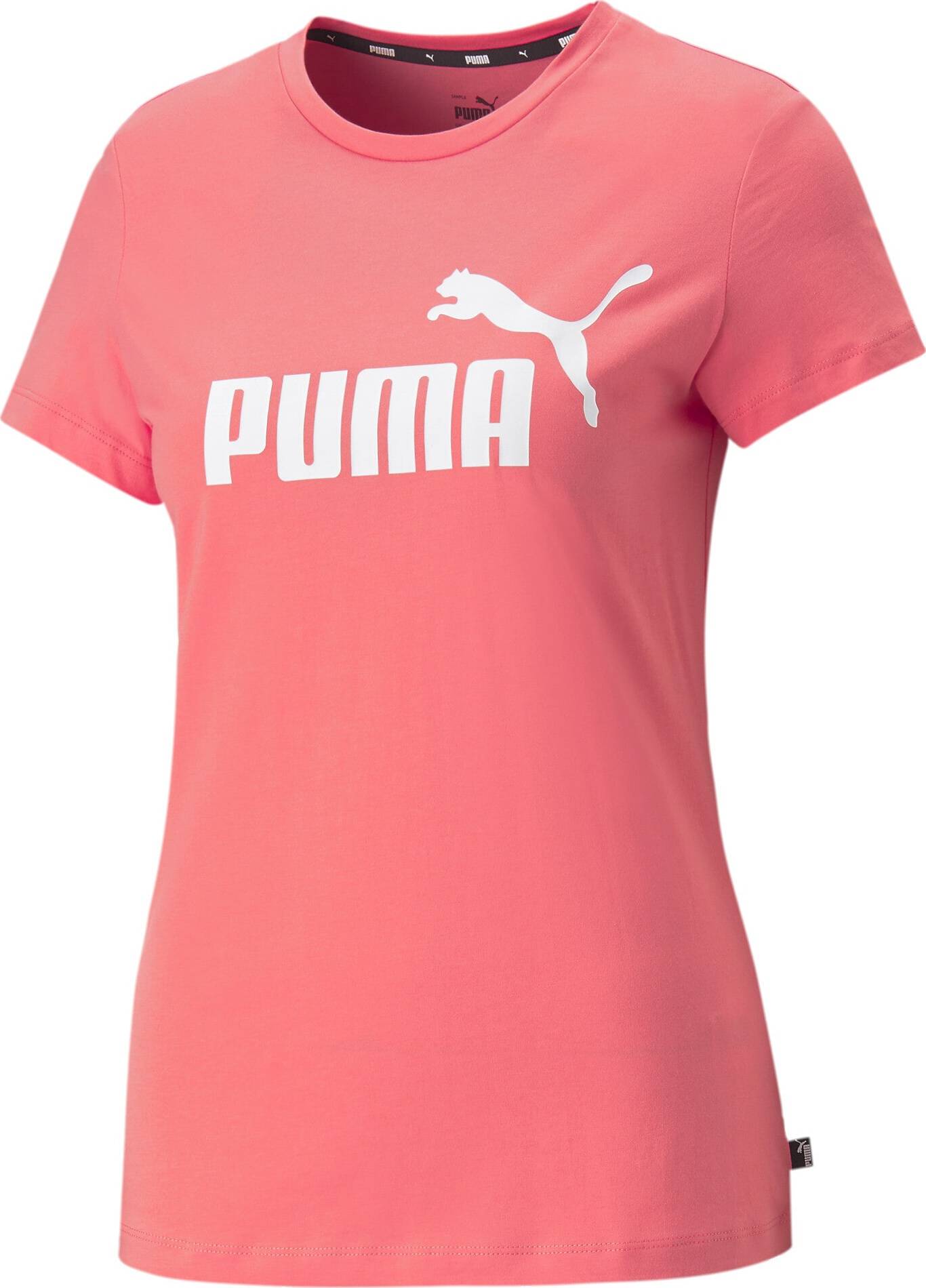 PUMA Tričko pink / bílá