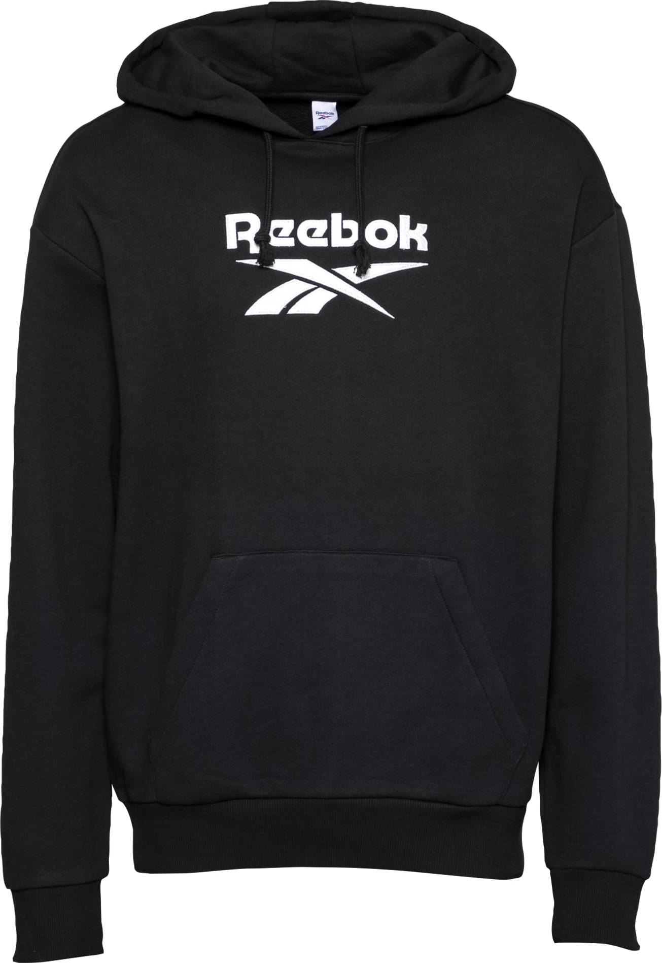 Reebok Classics Mikina černá / bílá