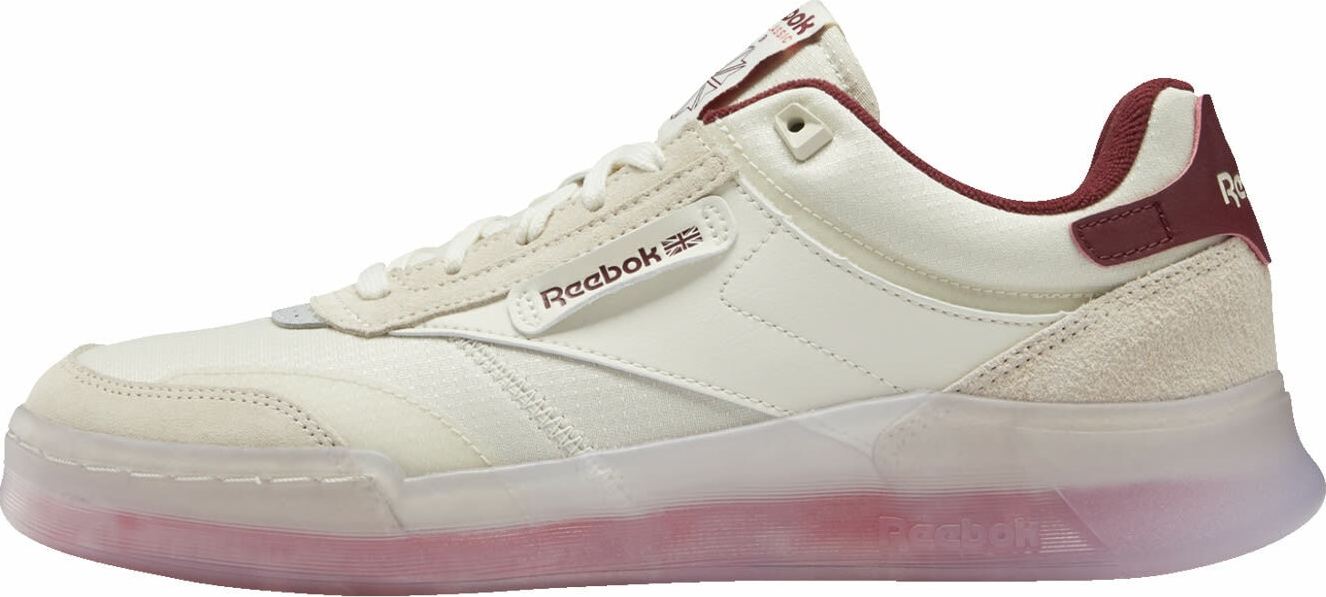 Reebok Classics Tenisky 'Club C' krémová / bordó