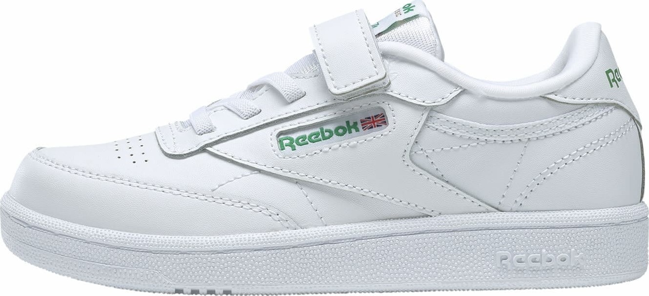 Reebok Classics Tenisky 'Club C' zelená / červená / bílá