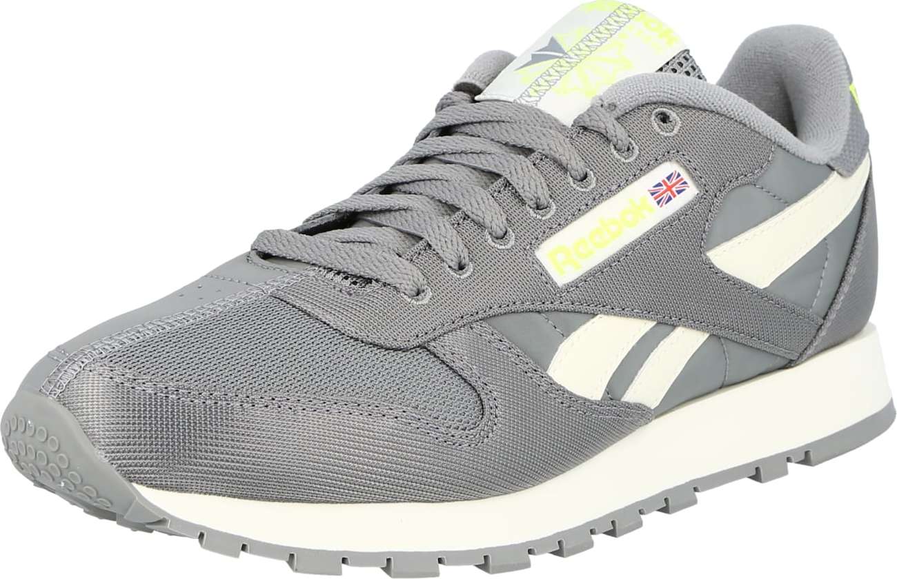 Reebok Classics Tenisky limone / šedá / bílá