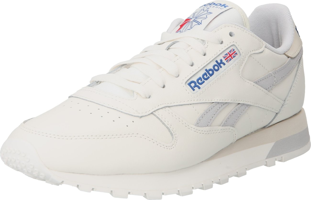 Reebok Classics Tenisky modrá / šedá / červená / offwhite