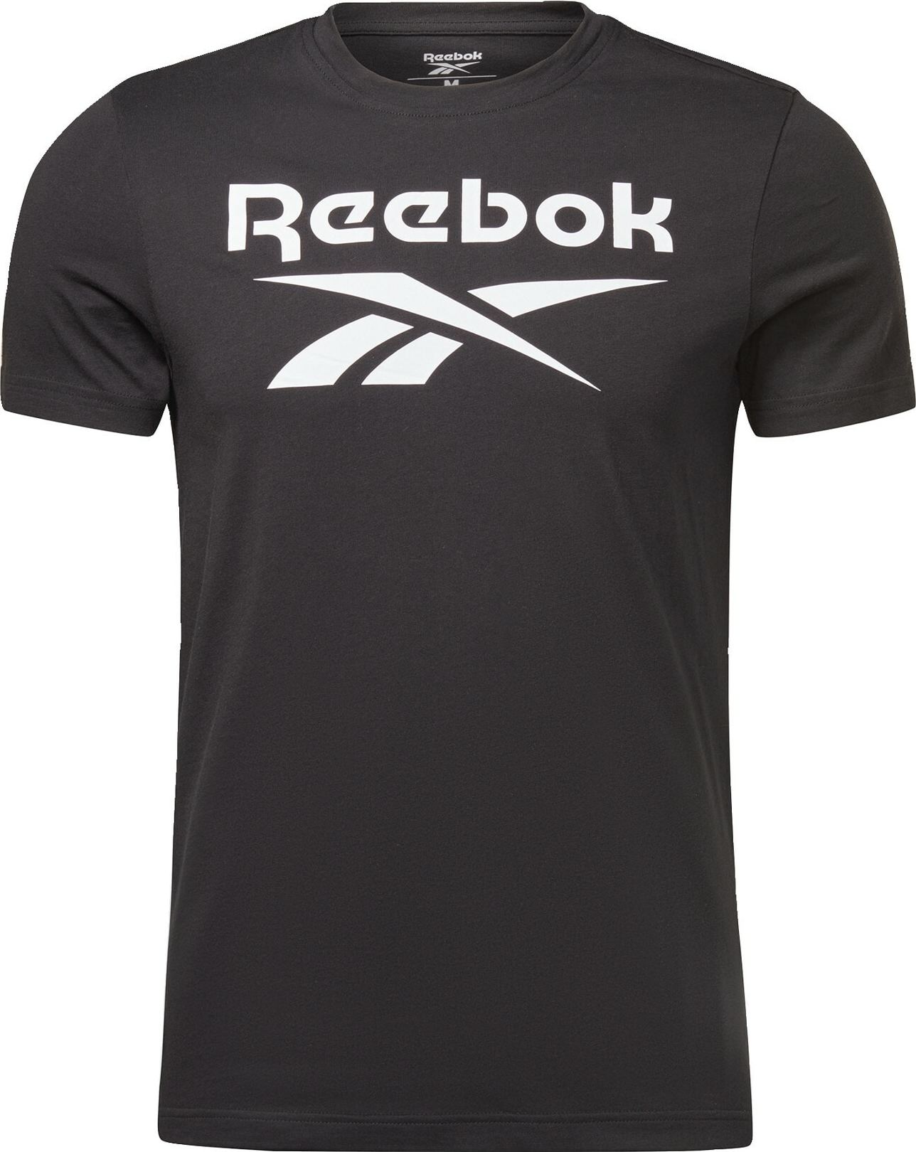 Reebok Sport Funkční tričko černá / bílá