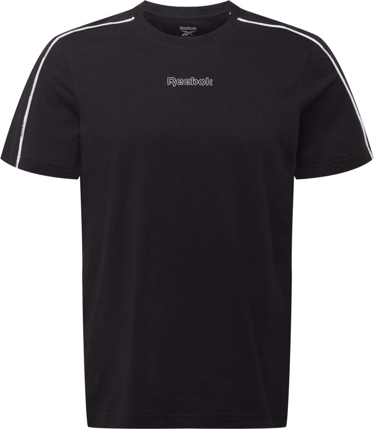 Reebok Sport Funkční tričko černá / bílá