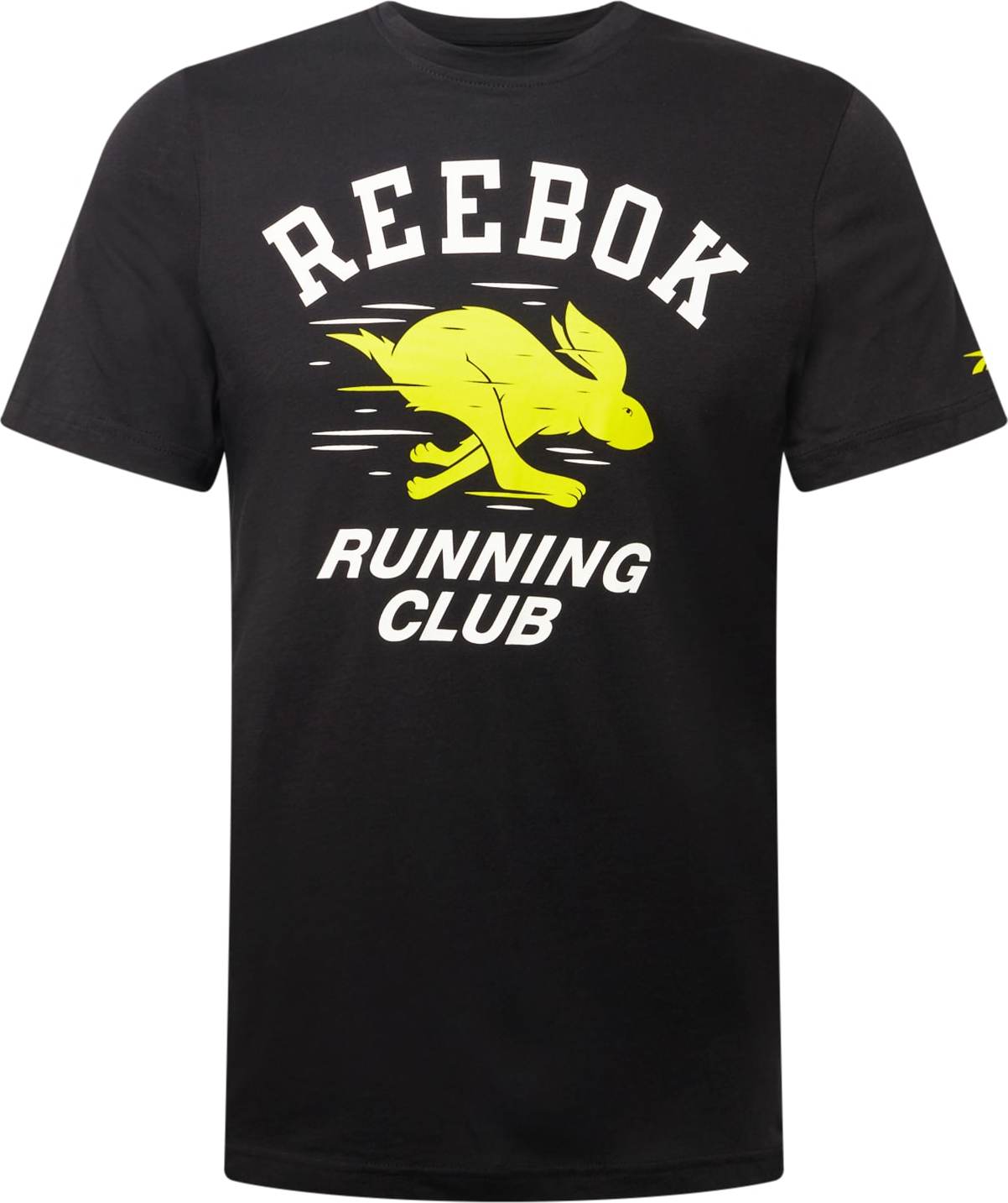 Reebok Sport Funkční tričko žlutá / černá / bílá