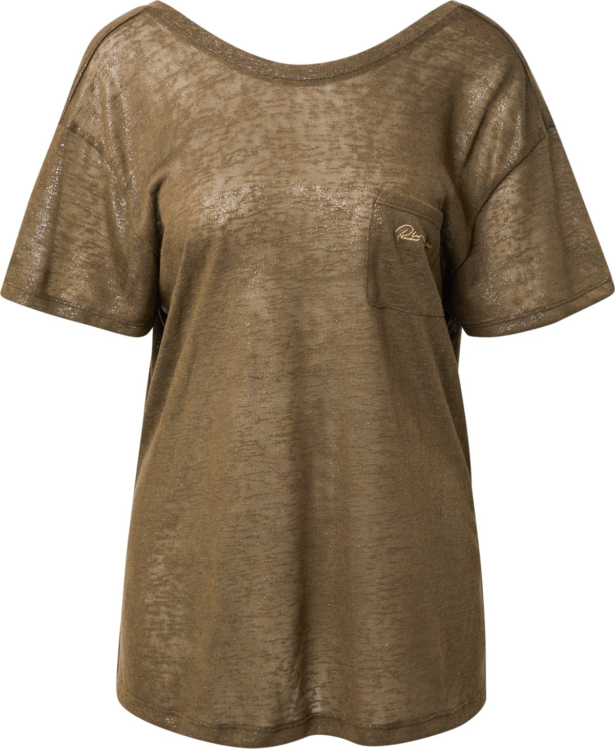 River Island Tričko khaki