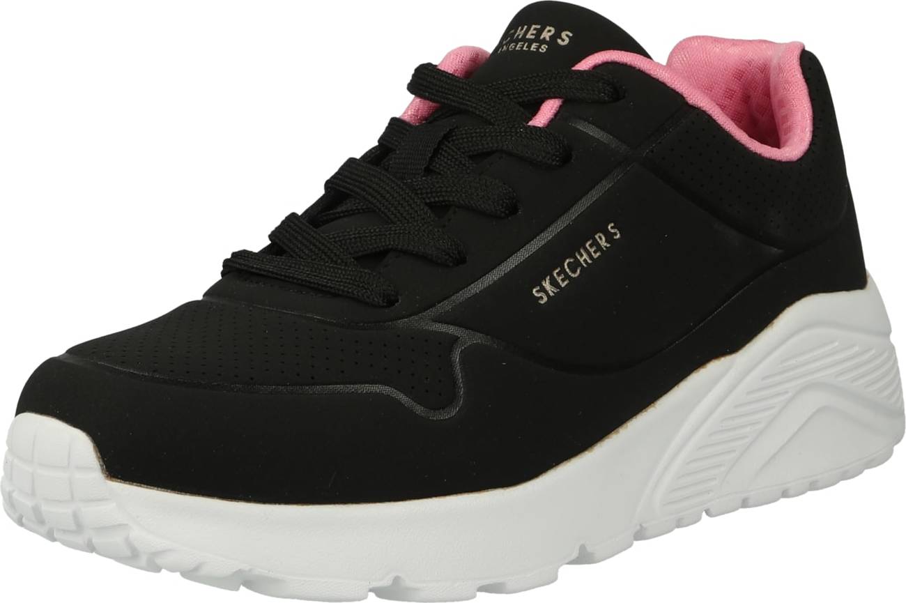 SKECHERS Tenisky pink / černá