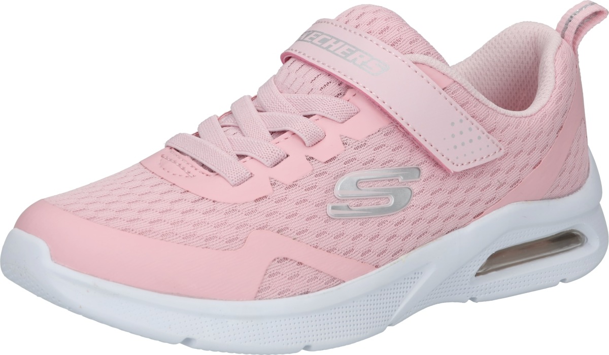 SKECHERS Tenisky růžová / stříbrná