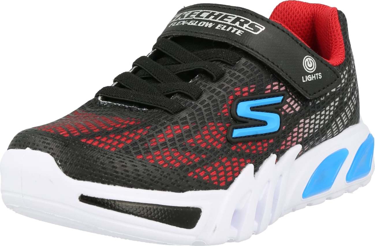 SKECHERS Tenisky 'Vorlo' modrá / červená / černá / bílá