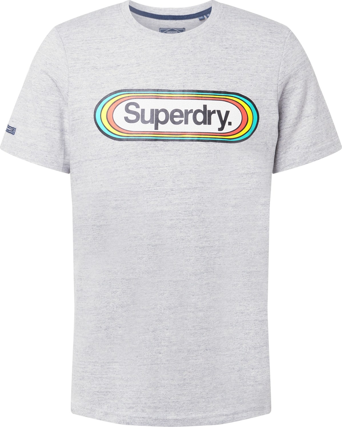 Superdry Tričko šedý melír / mix barev