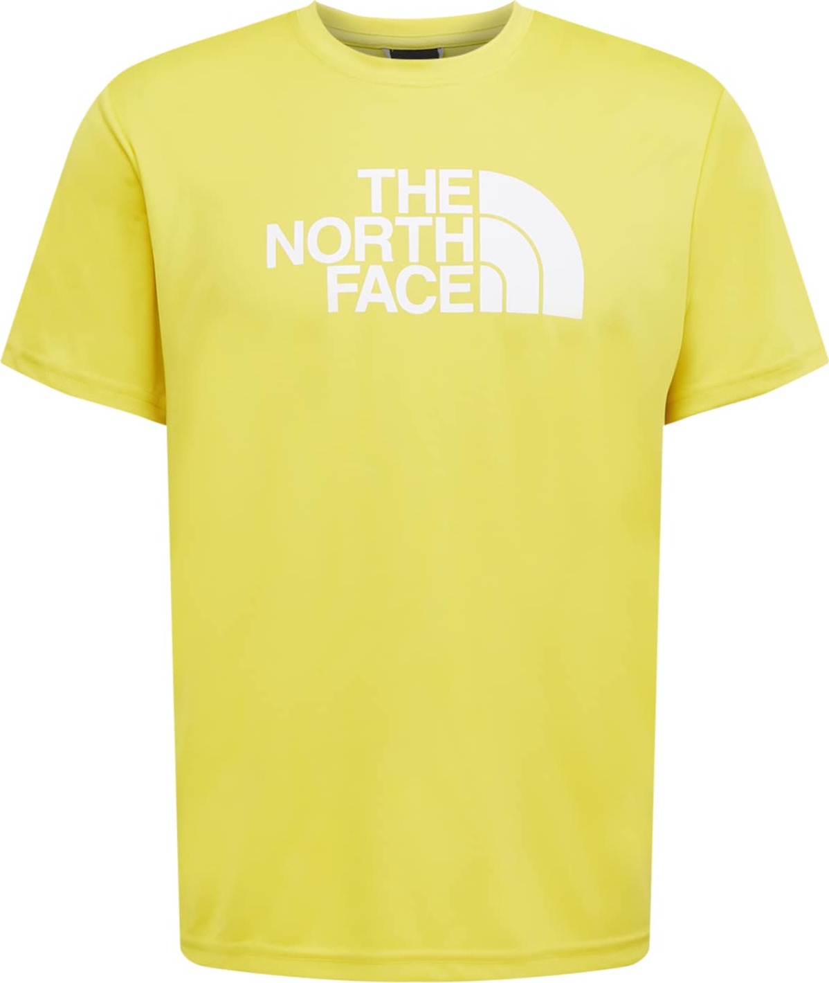 THE NORTH FACE Funkční tričko 'REAXION' limone / bílá