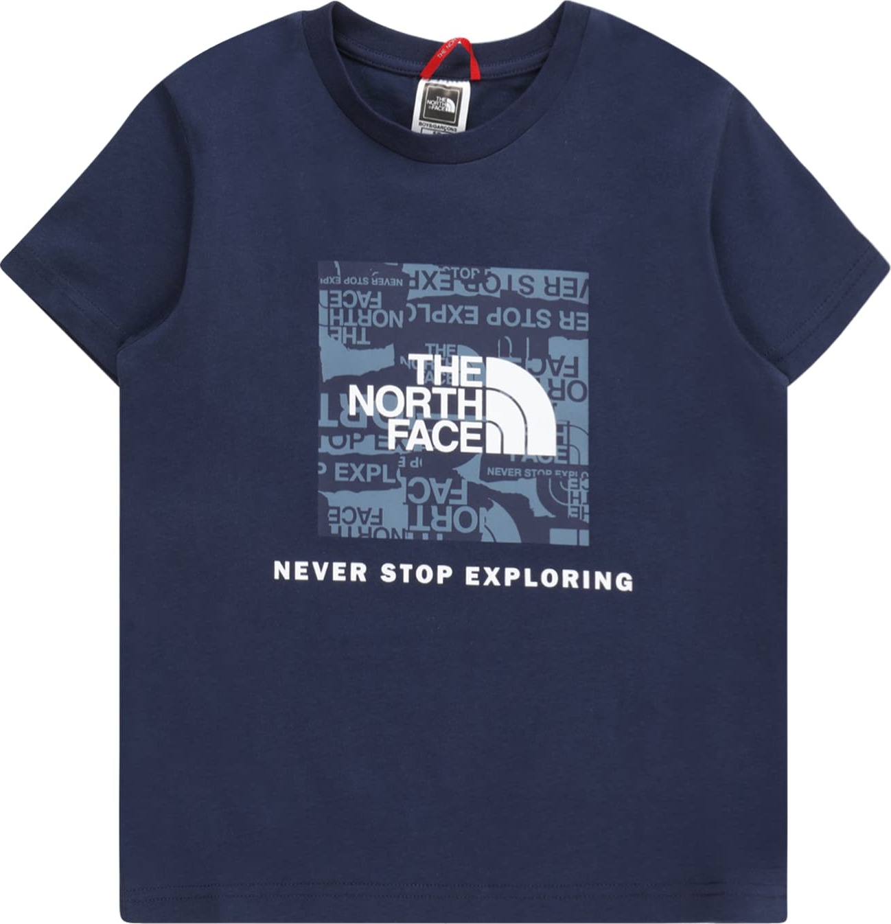 THE NORTH FACE Funkční tričko 'REDBOX' námořnická modř / chladná modrá / bílá