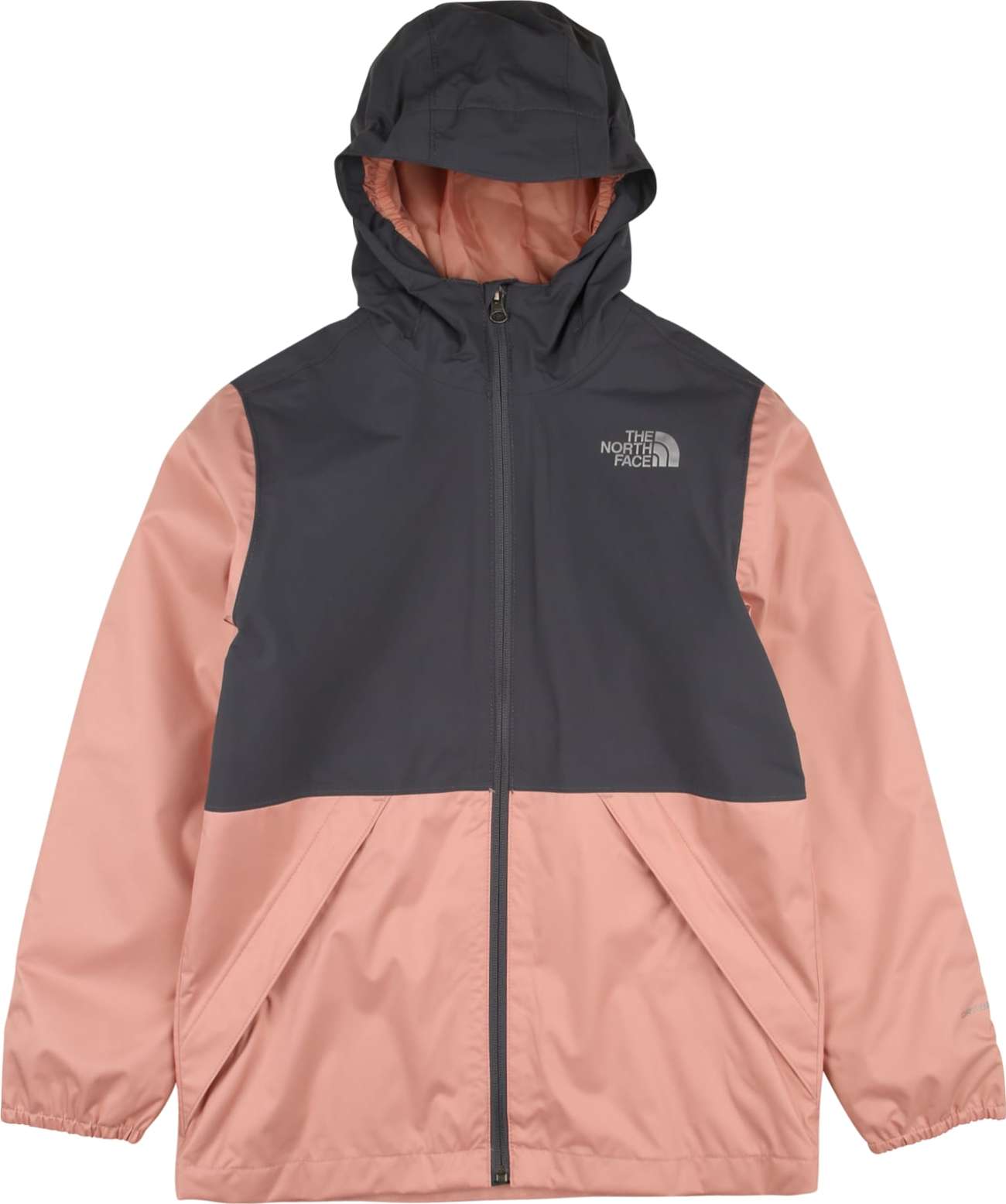 THE NORTH FACE Outdoorová bunda 'ELIAN' šedá / tmavě šedá / růže