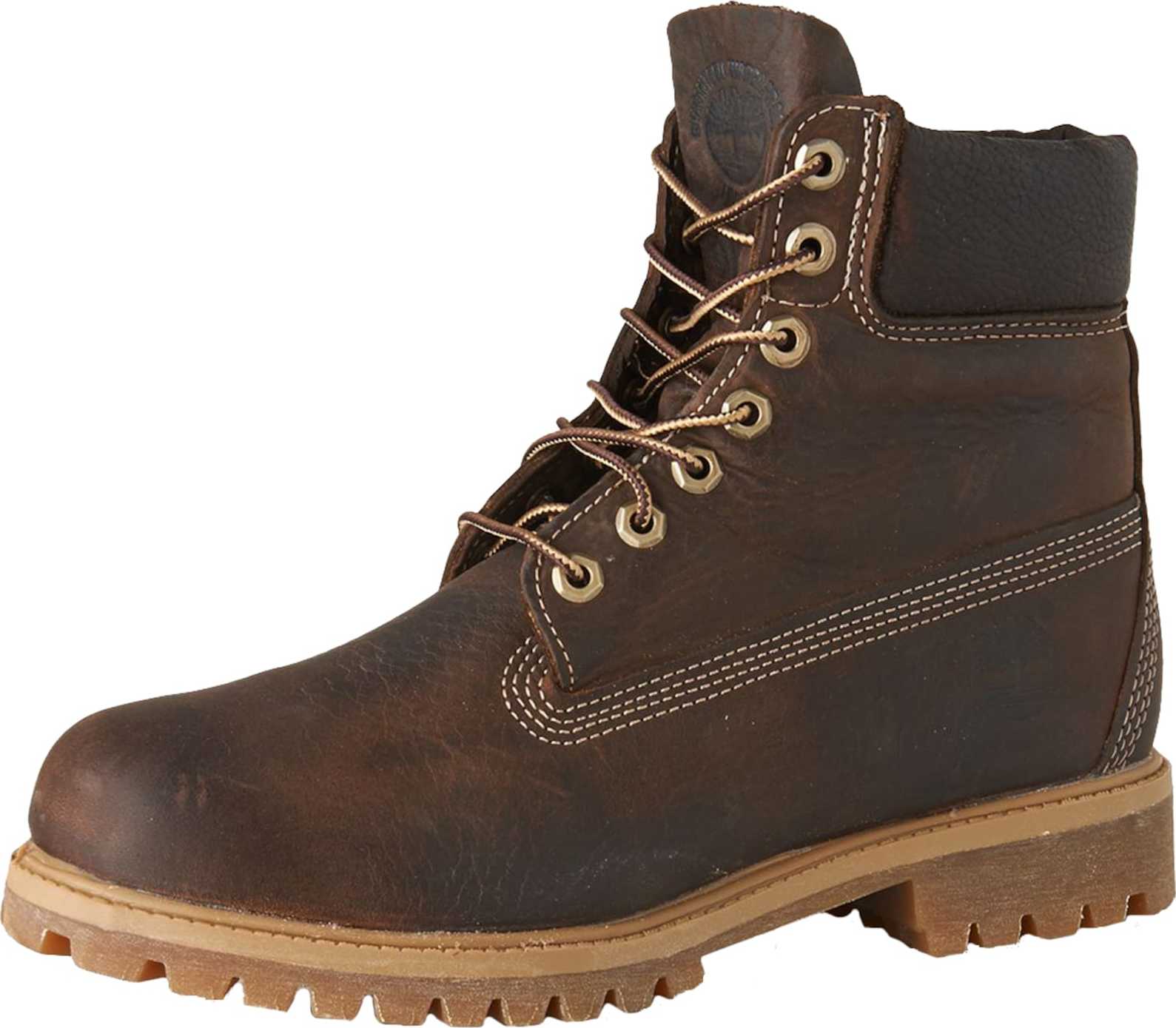 TIMBERLAND Šněrovací boty čokoládová