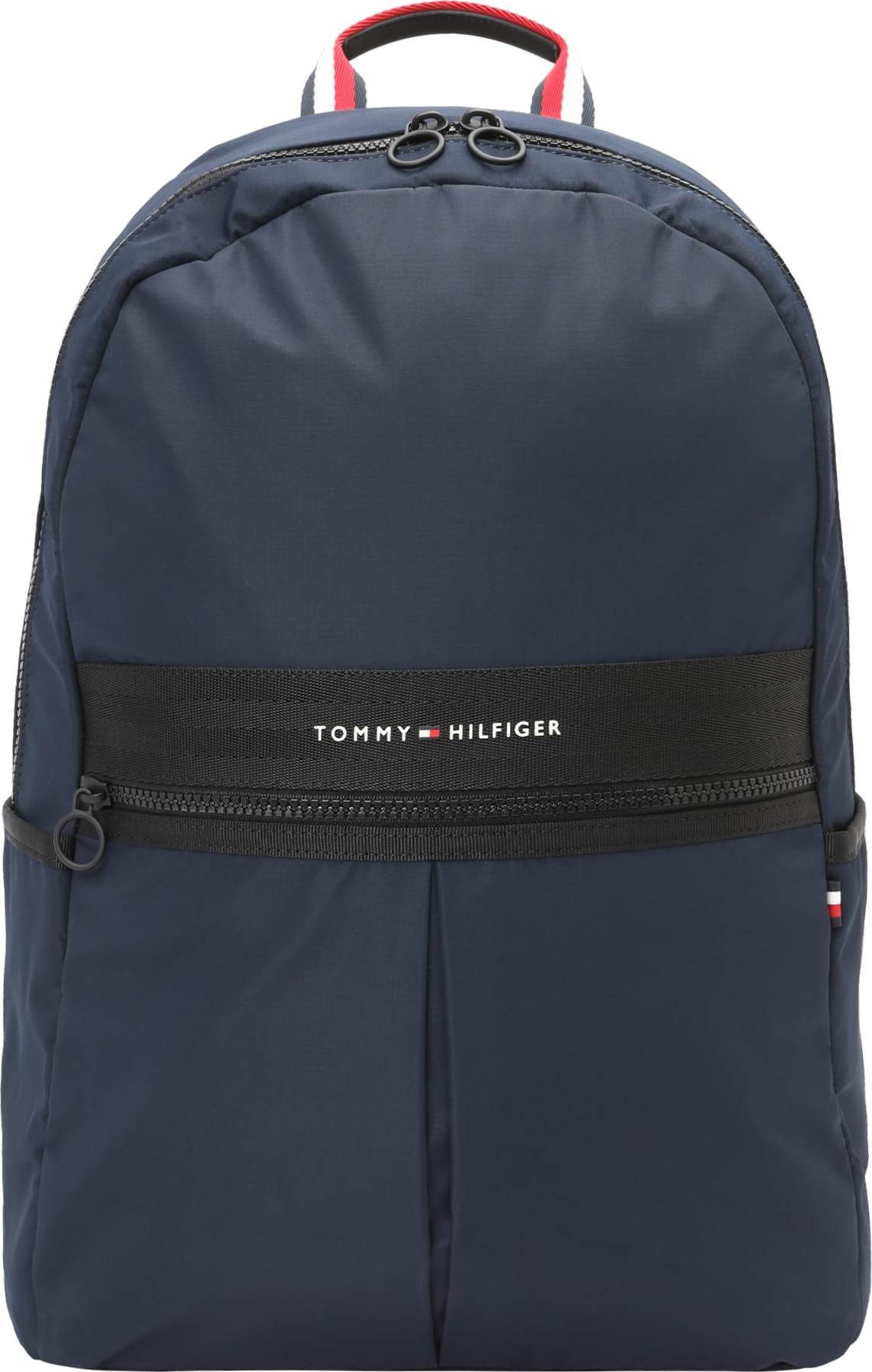 TOMMY HILFIGER Batoh marine modrá / červená / černá / bílá