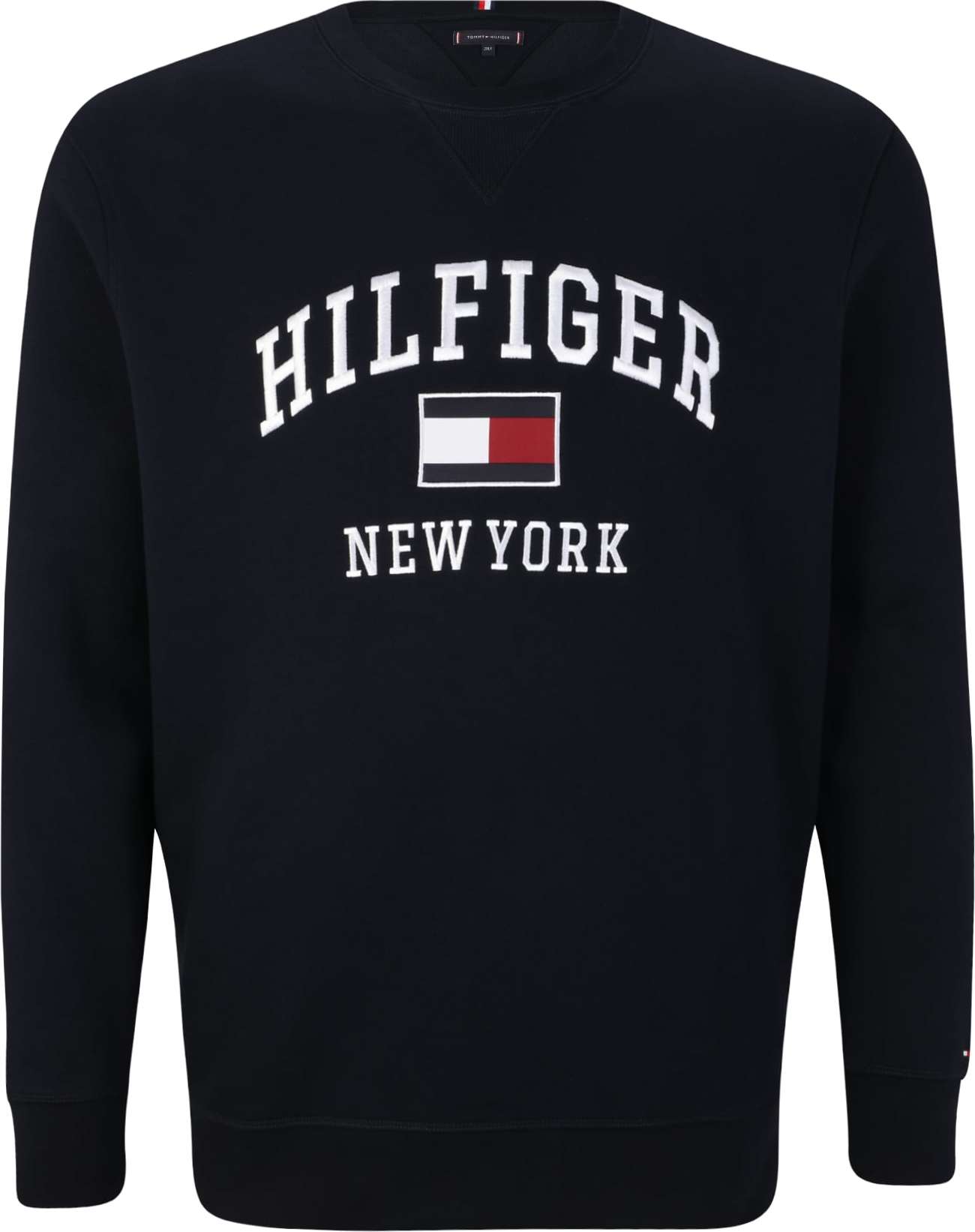 Tommy Hilfiger Big & Tall Mikina noční modrá / červená / bílá