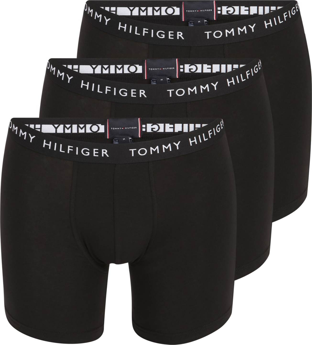 Tommy Hilfiger Underwear Boxerky černá / bílá