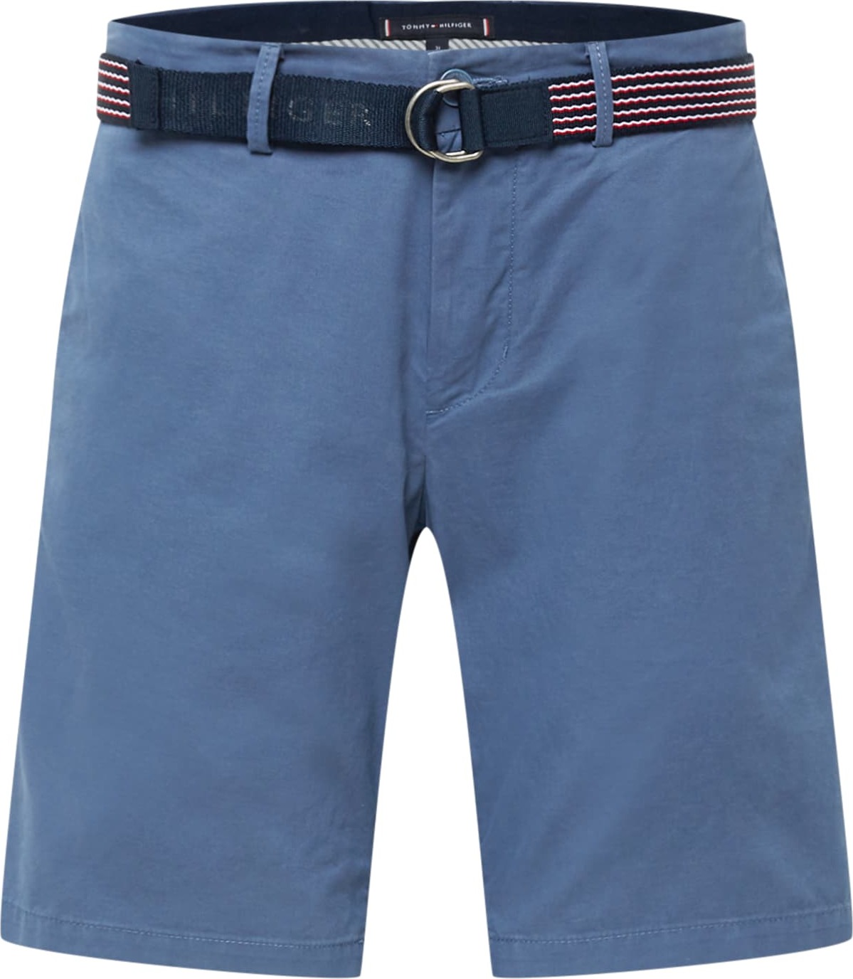 TOMMY HILFIGER Chino kalhoty 'BROOKLYN' marine modrá / kouřově modrá / červená / bílá