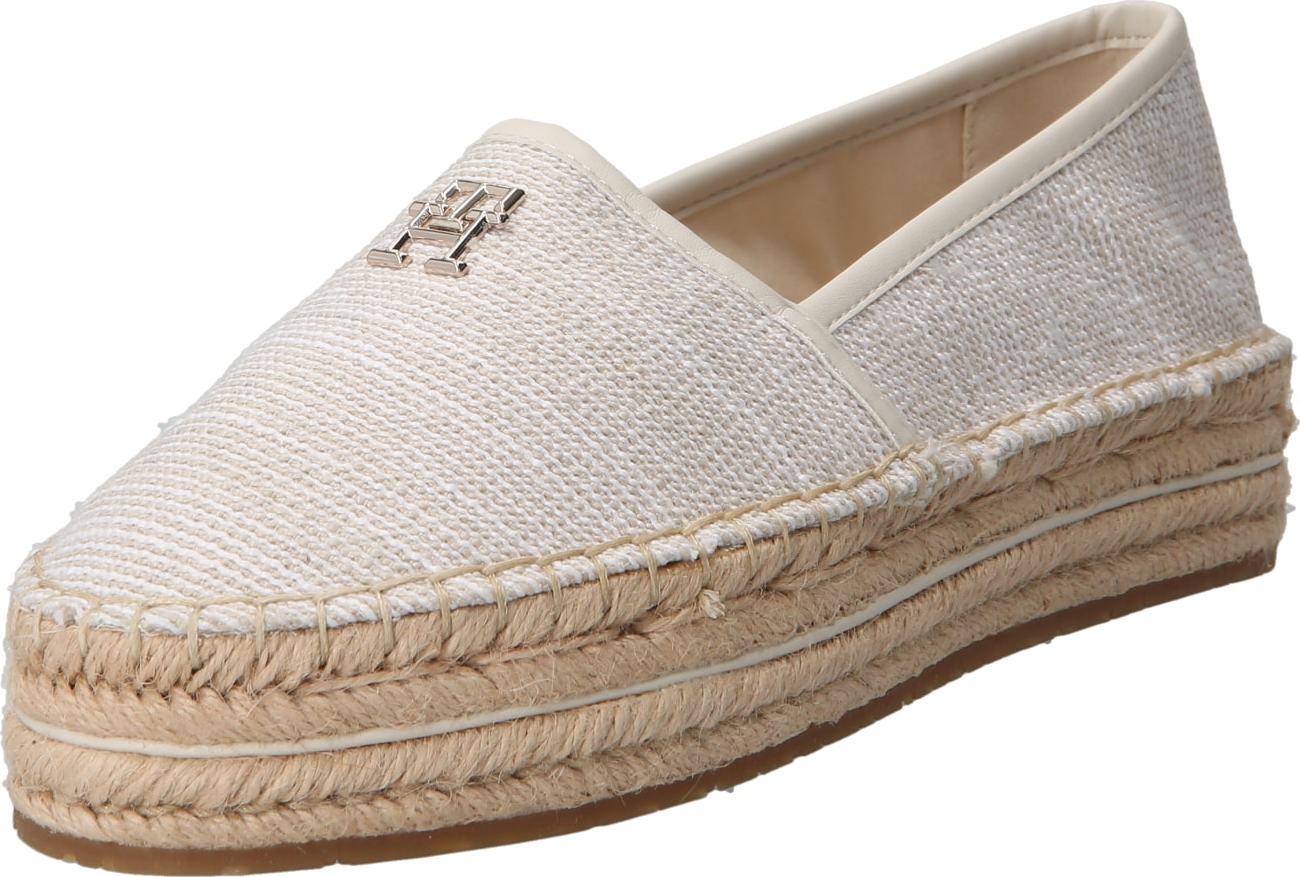 TOMMY HILFIGER Espadrilky béžová