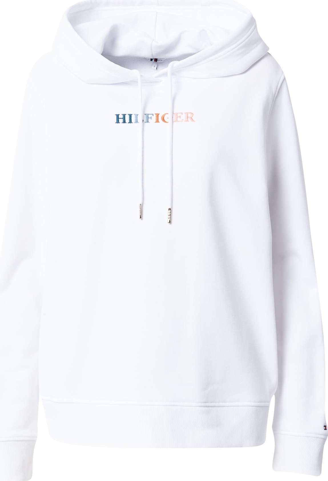 TOMMY HILFIGER Mikina marine modrá / bílá