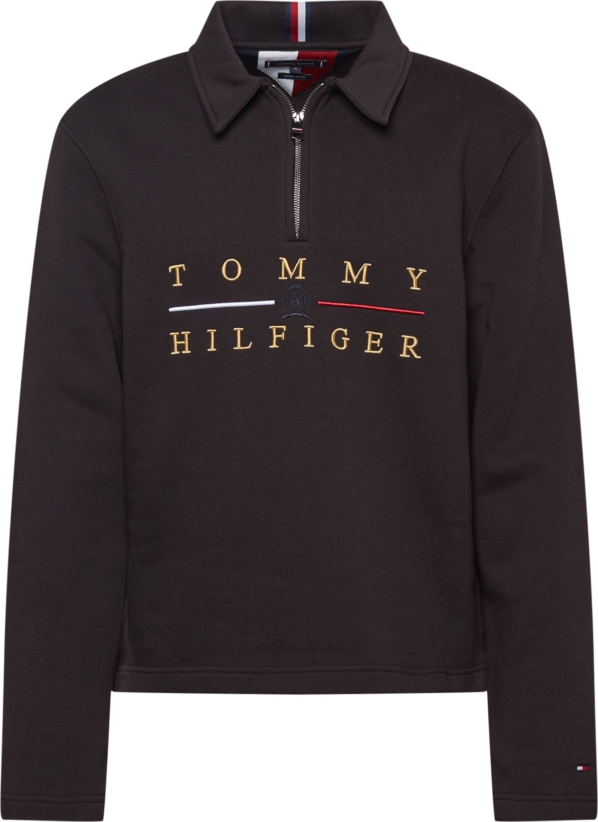 TOMMY HILFIGER Mikina mix barev / černá