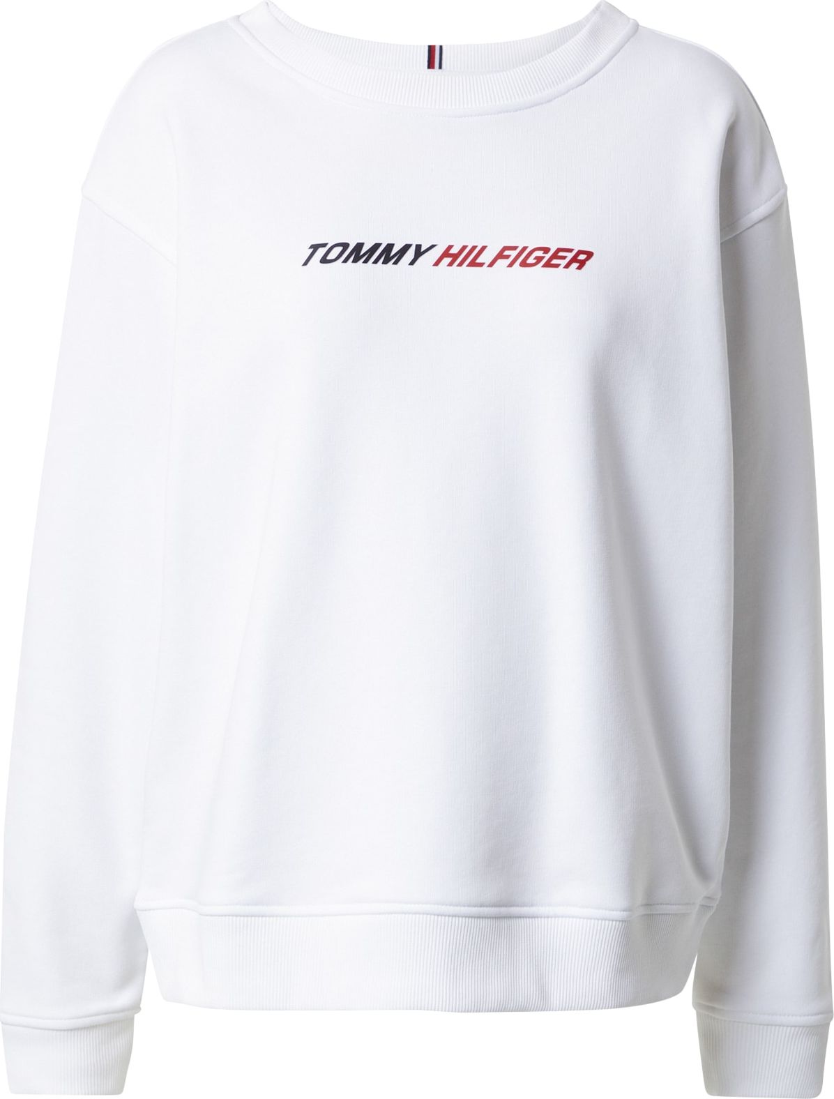 TOMMY HILFIGER Mikina námořnická modř / červená / bílá