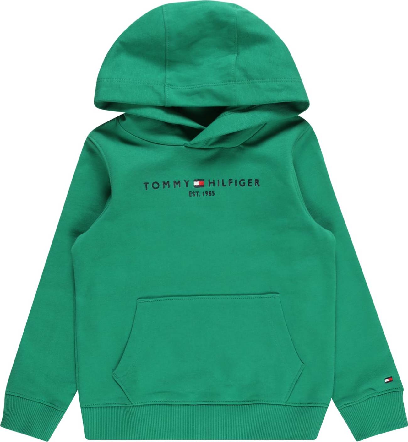 TOMMY HILFIGER Mikina námořnická modř / zelená / červená / bílá