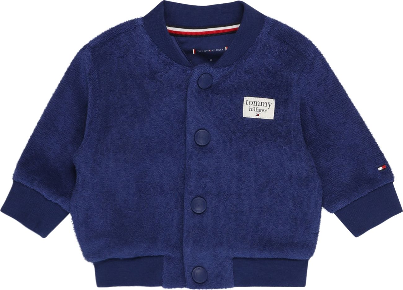 TOMMY HILFIGER Přechodná bunda modrá / červená / černá / bílá