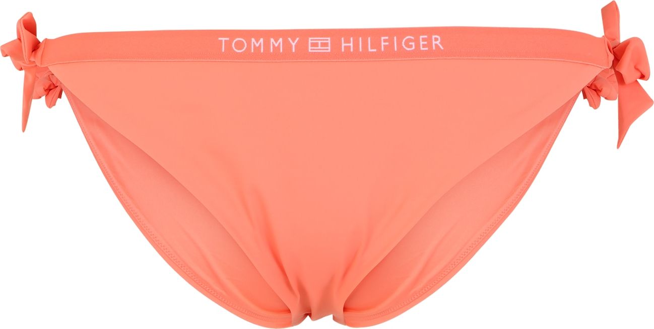 Tommy Hilfiger Swimwear Plus Spodní díl plavek korálová / bílá