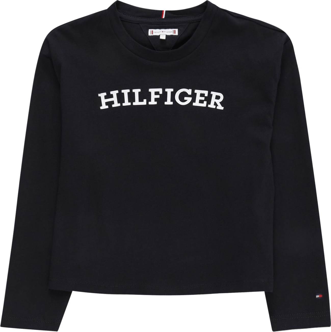 TOMMY HILFIGER Tričko námořnická modř / červená / bílá