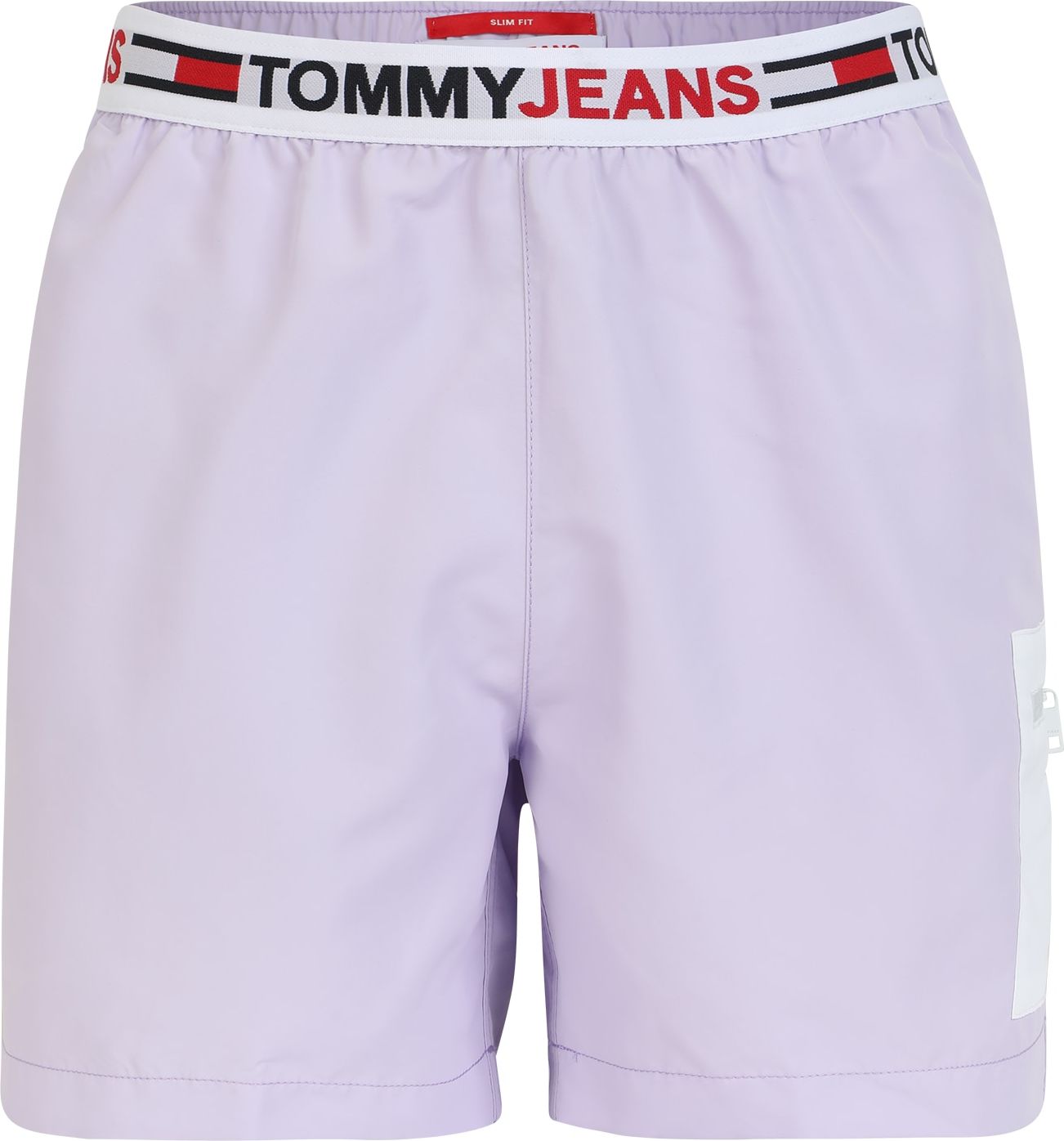 Tommy Hilfiger Underwear Plavecké šortky námořnická modř / lenvandulová / ohnivá červená / bílá