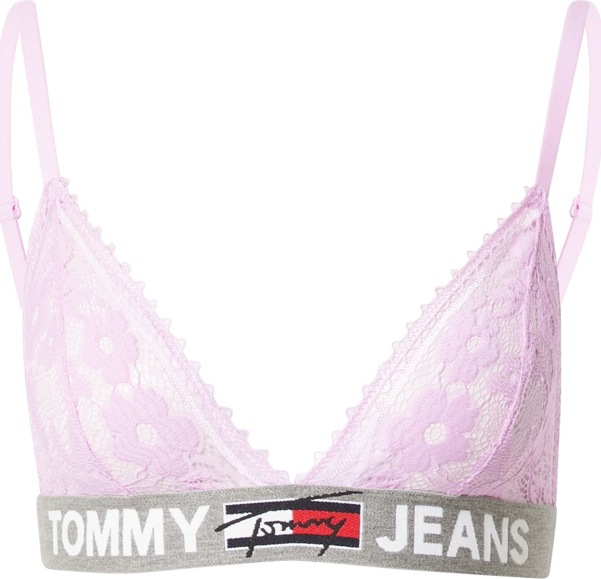 Tommy Hilfiger Underwear Podprsenka námořnická modř / šedá / orchidej / červená / bílá