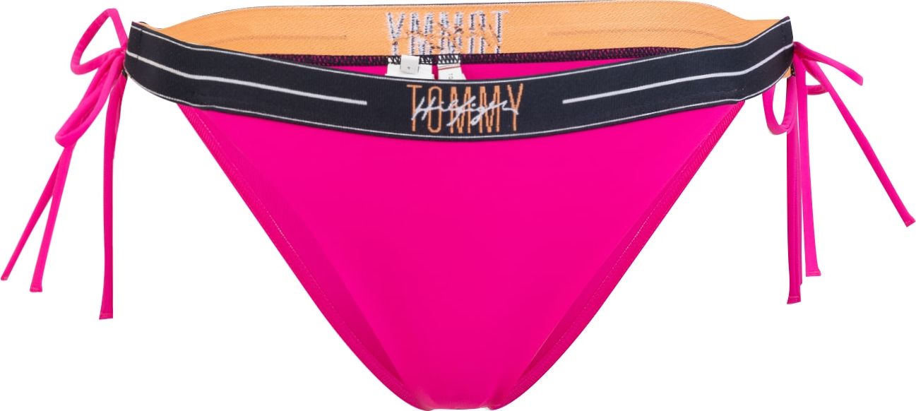 Tommy Hilfiger Underwear Spodní díl plavek magenta / černá / bílá