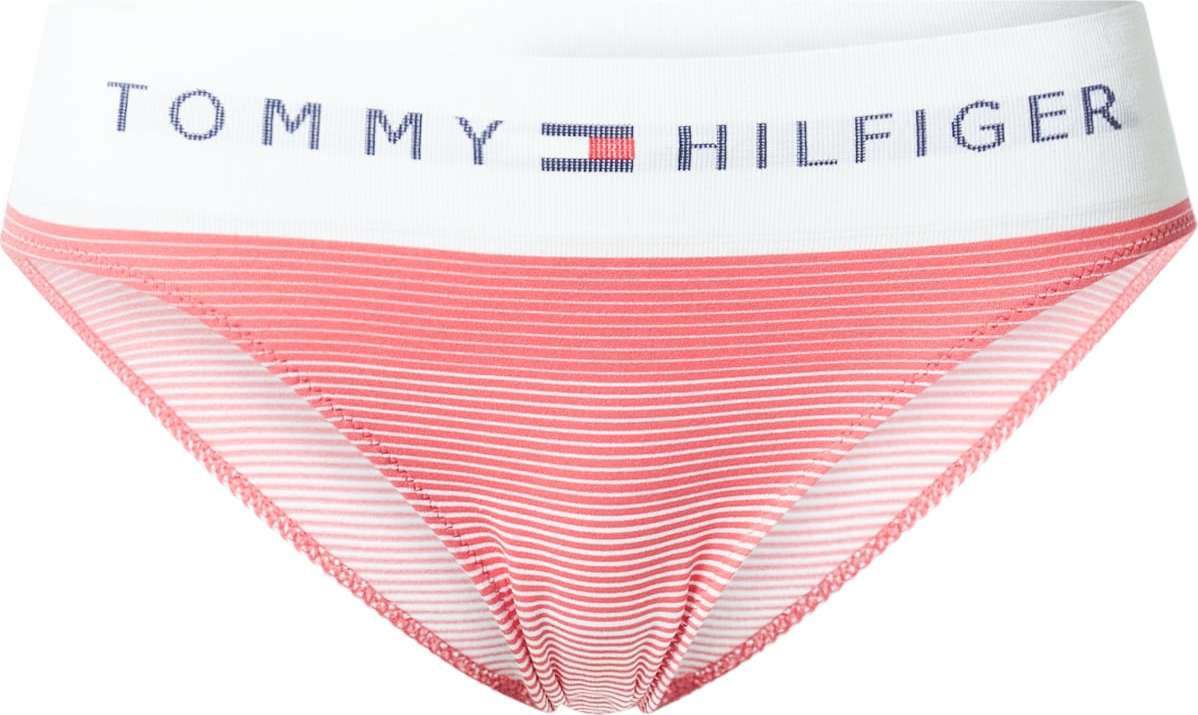 Tommy Hilfiger Underwear Spodní díl plavek námořnická modř / pastelově červená / bílá