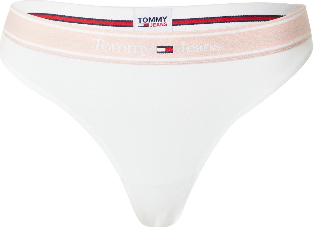 Tommy Jeans Tanga námořnická modř / růžová / červená / bílá