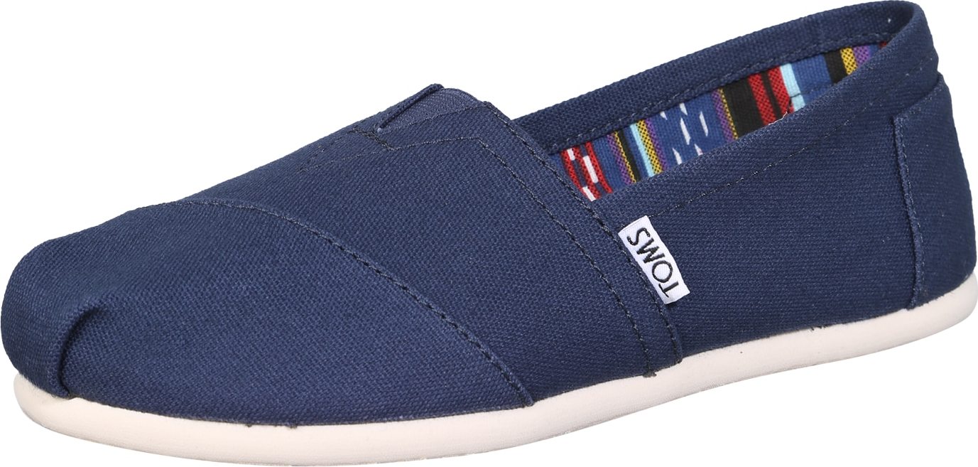 TOMS Espadrilky 'Alpargata Core' námořnická modř