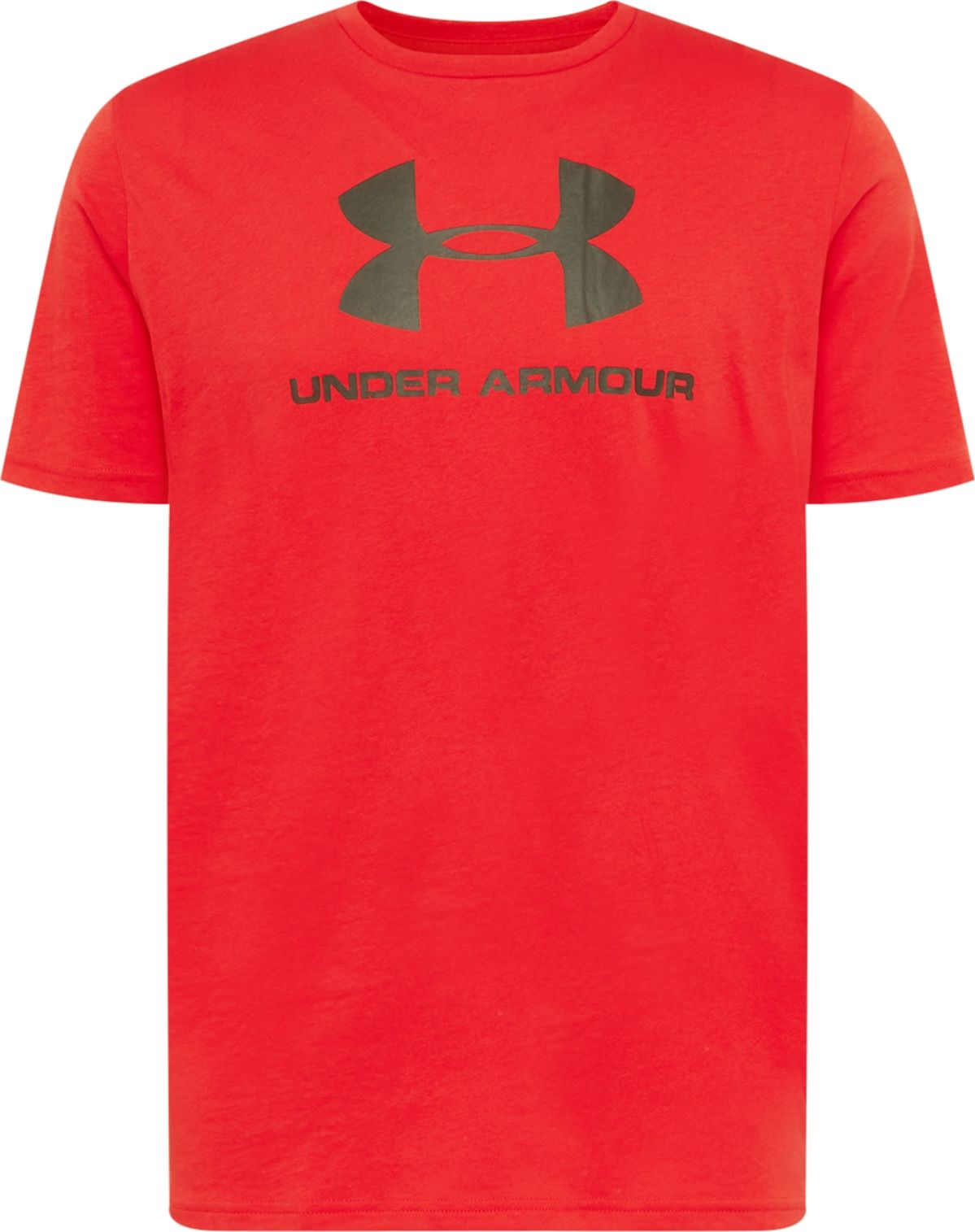 UNDER ARMOUR Funkční tričko světle červená / černá