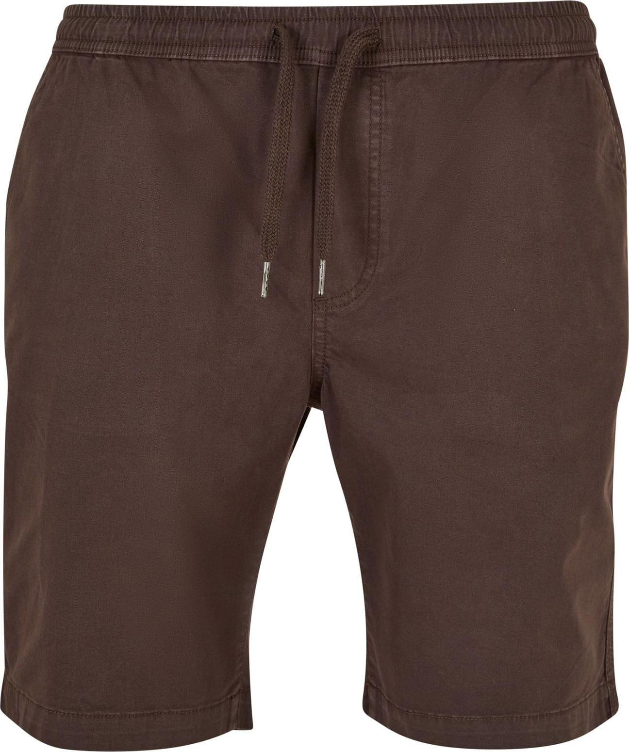 Urban Classics Chino kalhoty tmavě hnědá